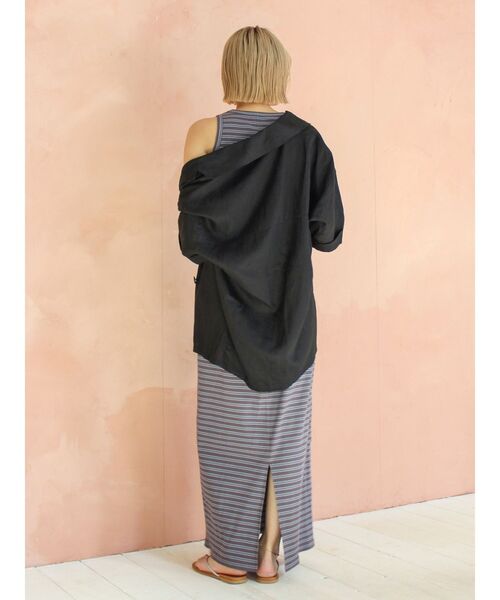 Ungrid（アングリッド）の「アメスリテレコワンピース（ワンピース・レディース・その他1/イエロー/ブラック・SMALL/MEDIUM）」の14枚目の写真