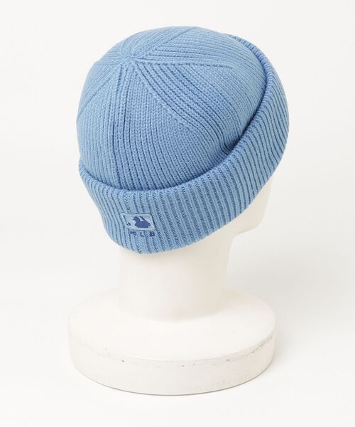 Lafayette（ラファイエット）の「エムエルビー【MLB】- ロサンゼルス・ドジャース ビーニー 【Los Angeles Dodgers BEAR BEANIE BLUE 3ABNM0226】（ニットキャップ/ビーニー・メンズ・ライトブルー・ONE SIZE）」の4枚目の写真