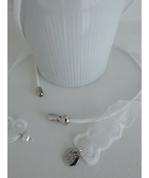 LAGUNAMOON（ラグナムーン）の「レース×チョーカーセット（チョーカー・レディース・ホワイト/ブラック・FREE）」の22枚目の写真