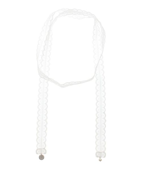 LAGUNAMOON（ラグナムーン）の「レース×チョーカーセット（チョーカー・レディース・ホワイト/ブラック・FREE）」の6枚目の写真