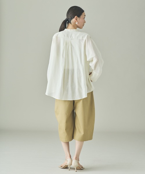 Curensology（カレンソロジー）の「Curensology(カレンソロジー)/エッグハーフパンツ（その他パンツ・レディース・オフホワイト/ベージュ・FREE）」の11枚目の写真