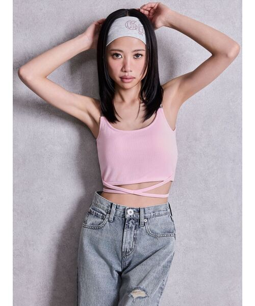 GYDA(ジェイダ)の「Gyda bijouヘアバンド(ヘアバンド・レディース・ライトグレー/ブラック・FREE)」の6枚目の写真