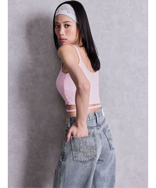 GYDA(ジェイダ)の「Gyda bijouヘアバンド(ヘアバンド・レディース・ライトグレー/ブラック・FREE)」の4枚目の写真