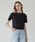 BIRTHDAY BASH�i�o�[�X�f�C�o�b�V���j�́u2WAY LAME KNIT SHEER FRILL TOPS�i�j�b�g/�Z�[�^�[�j�v�b�u���b�N