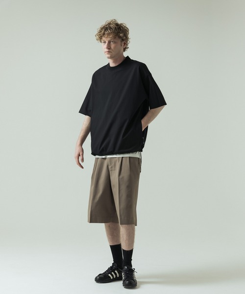 SLICK（スリック）の「【SLICK/スリック】Micro Mesh Side Pocket T-Shirt/マイクロメッシュ サイドポケットTシャツ/機能素材/ジップポケット（Tシャツ/カットソー・メンズ・カーキ/ネイビー/ブラック・3/2/1）」の11枚目の写真