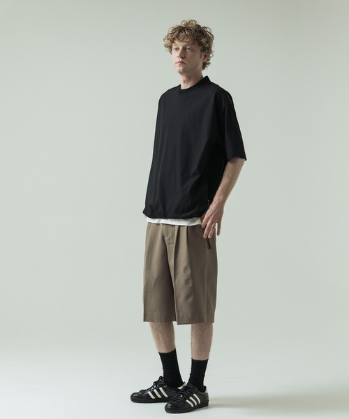 SLICK（スリック）の「【SLICK/スリック】Micro Mesh Side Pocket T-Shirt/マイクロメッシュ サイドポケットTシャツ/機能素材/ジップポケット（Tシャツ/カットソー・メンズ・カーキ/ネイビー/ブラック・3/2/1）」の13枚目の写真