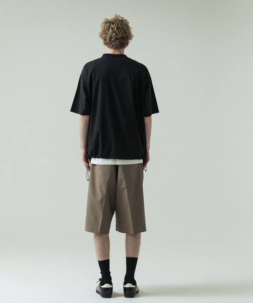 SLICK（スリック）の「【SLICK/スリック】Micro Mesh Side Pocket T-Shirt/マイクロメッシュ サイドポケットTシャツ/機能素材/ジップポケット（Tシャツ/カットソー・メンズ・カーキ/ネイビー/ブラック・3/2/1）」の20枚目の写真
