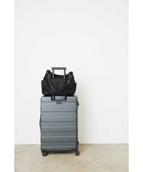 EDITA.(エディータ)の「洗濯機で洗える Washable Everyday Round 2way Tote 大容量 / 防水(トートバッグ・レディース・ブラック・FREE)」の7枚目の写真