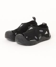 adidas(�A�f�B�_�X)��ADIDAS �A�f�B�_�X 17-21 STARSTRIDE C �X�^�[�X�g���C�h KI8906 CORE/GREY/SILV(�T���_��)