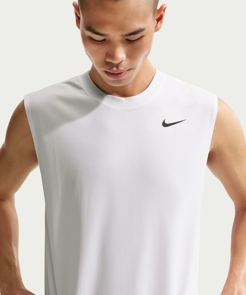 NIKE(ナイキ)の「ナイキ NIKE ナイキ DF STD SLVLS フレックス S/S Tシャツ(タンクトップ・メンズ・ブラック/ホワイト/バイオレット・S/M/L/LL/3L)」の5枚目の写真