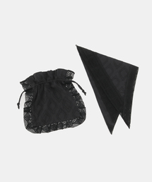 JOURNAL STANDARD | 【2点セット】INDIA スクエアジャガードスカーフ&キンチャク(その他小物)