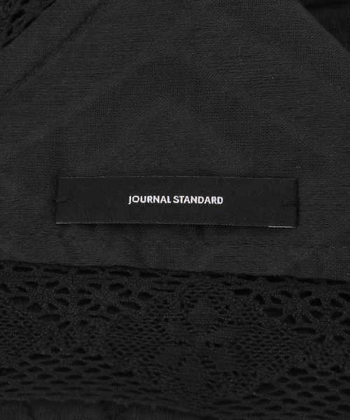 JOURNAL STANDARD（ジャーナルスタンダード）の「【2点セット】INDIA スクエアジャガードスカーフ&キンチャク（その他小物・レディース・ブラック・FREE）」の7枚目の写真
