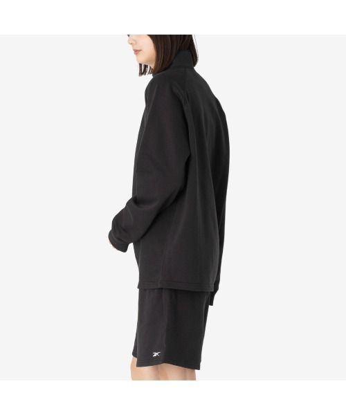 Reebok(リーボック)の「ハーフ ジップトップ / RBK.B FT OH HALF ZIP(その他トップス・メンズ・グレー/ブラック・SMALL/MEDIUM/X-LARGE/LARGE)」の5枚目の写真
