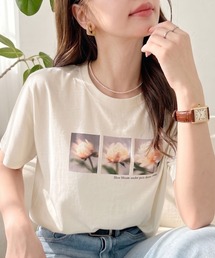 Growing Flowers オーバーサイズ Tシャツ ◎