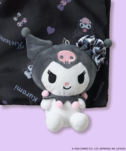 FREAK'S STORE(フリークスストア)の「SANRIO CHARACTERS × SMAST × FREAK'S STORE/サンリオ サンリオキャラクターズ エコバッグ入り ぬいぐるみチャーム(キーホルダー・レディース・ブラック/ブルー/ベージュ・フリ-)」の14枚目の写真