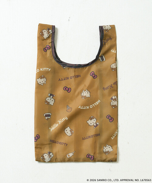 FREAK'S STORE(フリークスストア)の「SANRIO CHARACTERS × SMAST × FREAK'S STORE/サンリオ サンリオキャラクターズ エコバッグ入り ぬいぐるみチャーム(キーホルダー・レディース・ブラック/ブルー/ベージュ・フリ-)」の10枚目の写真