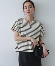 SENSE OF PLACE by URBAN RESEARCH | キーネックミラノリブTシャツ(Tシャツ/カットソー)