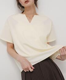 SENSE OF PLACE by URBAN RESEARCH | キーネックミラノリブTシャツ(Tシャツ/カットソー)