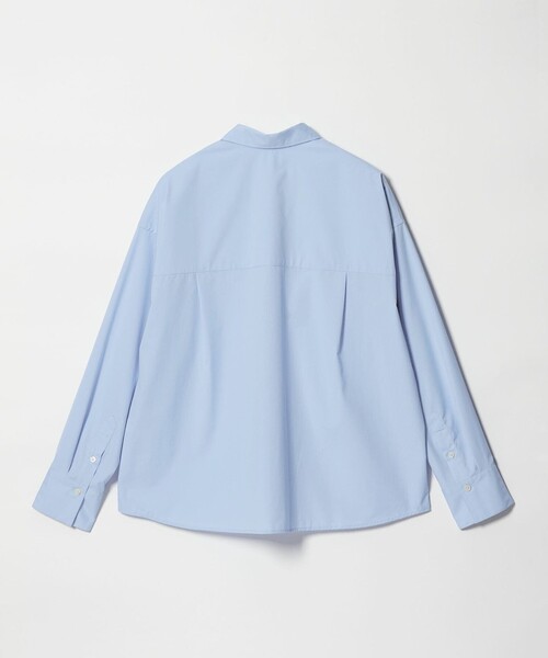 ER(イーアール)の「<ER>コットンブレンド クラシックシャツ(シャツ/ブラウス・レディース・ライトブルー/ブラック/ホワイト・FREE)」の16枚目の写真
