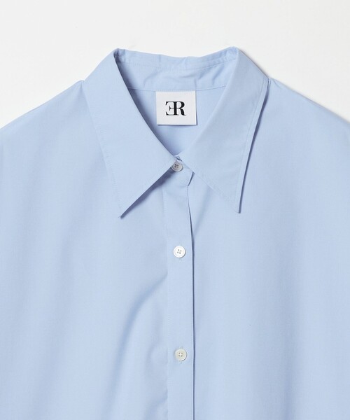 ER(イーアール)の「<ER>コットンブレンド クラシックシャツ(シャツ/ブラウス・レディース・ライトブルー/ブラック/ホワイト・FREE)」の17枚目の写真