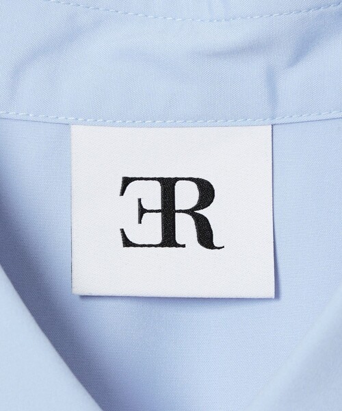 ER(イーアール)の「<ER>コットンブレンド クラシックシャツ(シャツ/ブラウス・レディース・ライトブルー/ブラック/ホワイト・FREE)」の21枚目の写真