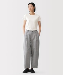 MUJI Labo | 〔MUJI Labo〕婦人　リネン混半袖Ｔシャツ(Tシャツ/カットソー)