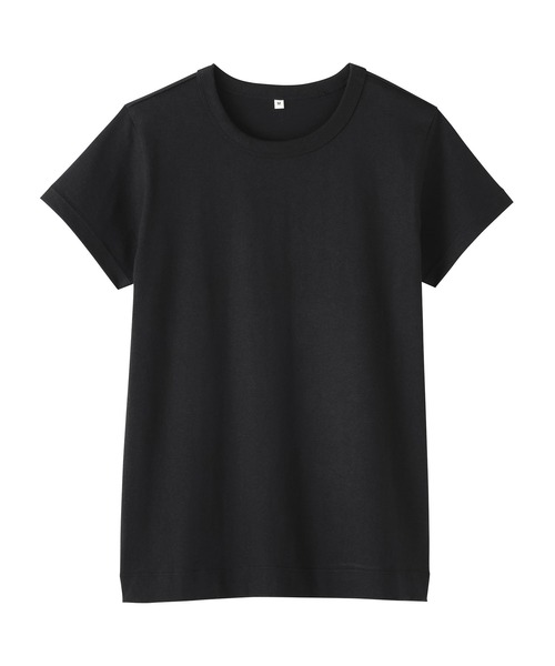 MUJI Labo(ムジラボ)の「〔MUJI Labo〕婦人 リネン混半袖Tシャツ(Tシャツ/カットソー・レディース・ライトグレー/グリーン系/ブラック/オフホワイト・S/M/L/XL)」の10枚目の写真