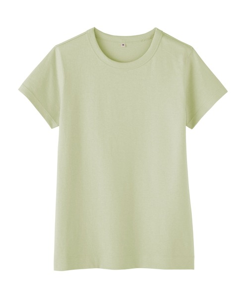MUJI Labo(ムジラボ)の「〔MUJI Labo〕婦人 リネン混半袖Tシャツ(Tシャツ/カットソー・レディース・ライトグレー/グリーン系/ブラック/オフホワイト・S/M/L/XL)」の19枚目の写真