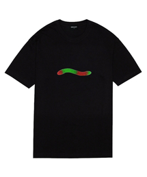 BORN SLIPPY（ボーンスリッピー）の「Gummy Worm T-shirt (Black)（Tシャツ/カットソー）」