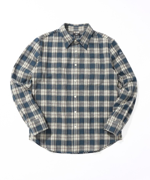 TMT(ティーエムティー)の「FLANNEL CHECK SHIRTS(シャツ/ブラウス・メンズ・レッド/ブルー・MEDIUM/X-LARGE/LARGE)」の2枚目の写真