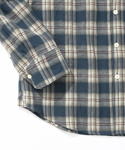 TMT(ティーエムティー)の「FLANNEL CHECK SHIRTS(シャツ/ブラウス・メンズ・レッド/ブルー・MEDIUM/X-LARGE/LARGE)」の6枚目の写真