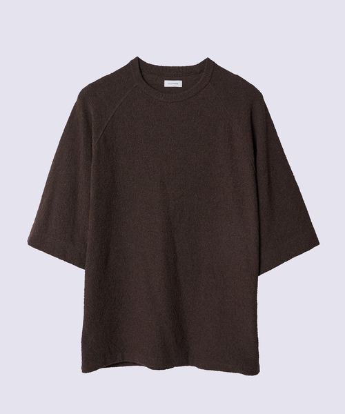 WALENODE ウェルノード Paper boucle Raglan T walenode】Paper boucle Raglan sleeve T（Tシャツ/カットソー
