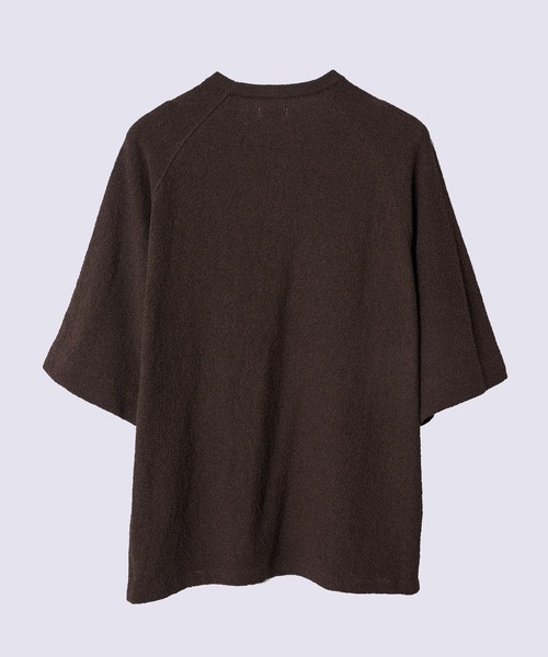 WALENODE ウェルノード Paper boucle Raglan T walenode】Paper boucle Raglan sleeve T（Tシャツ/カットソー