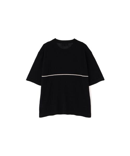 MARGARET HOWELL(マーガレットハウエル)の「LINEN COTTON SINGLE STRIPE(ニット/セーター・メンズ・ブラック・MEDIUM/LARGE)」の6枚目の写真