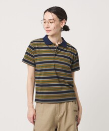 【WEB限定】マルチボーダー ポロカラーTシャツ
