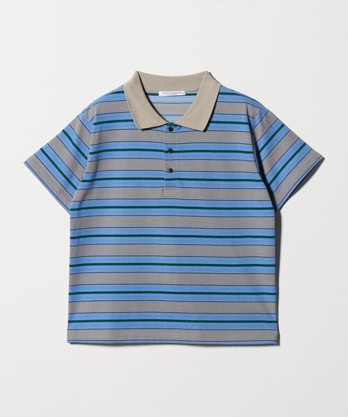 BEAUTY&YOUTH UNITED ARROWS(ビューティーアンドユースユナイテッドアローズ)の「【WEB限定】マルチボーダー ポロカラーTシャツ(ポロシャツ・レディース・ブラウン/パープル/コバルトブルー・FREE)」の22枚目の写真