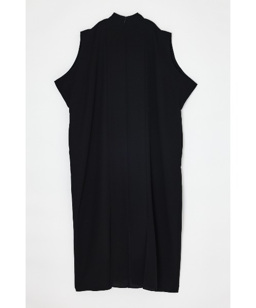 ENFOLD（エンフォルド）の「SHREDDER HEM DRESS（ワンピース・レディース・ブラック/ダークグレー・36/38）」の3枚目の写真