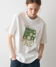 Crisp | flower print T / フラワープリントT(Tシャツ/カットソー)