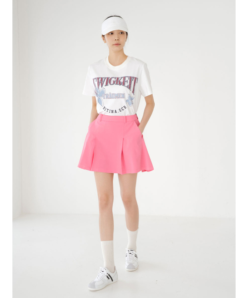 NITINA（ニティナ）の「グラフィックプリント半袖TシャツWH（Tシャツ/カットソー・レディース・ホワイト・F）」の5枚目の写真