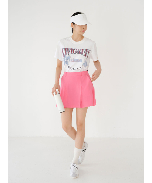 NITINA（ニティナ）の「グラフィックプリント半袖TシャツWH（Tシャツ/カットソー・レディース・ホワイト・F）」の6枚目の写真