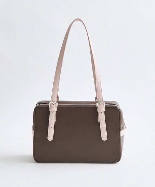OLIVE des OLIVE(オリーブデオリーブ)の「リボンベルトボストンバッグ(ボストンバッグ・レディース・その他1/ブラウン/ブラック/その他2・FREE)」の7枚目の写真