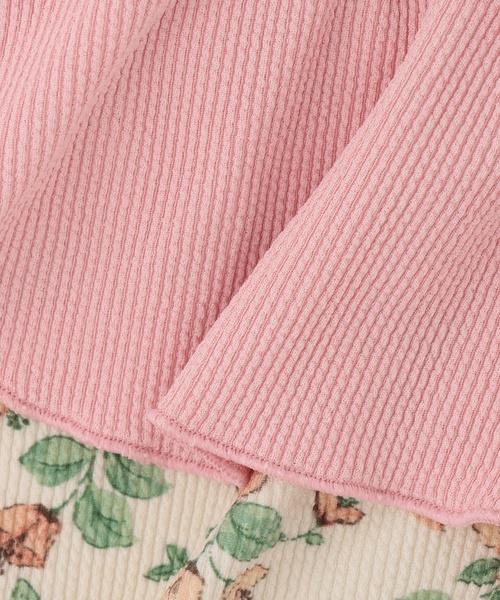 petit main（プティマイン）の「【SWIM】肩フリルタンキニ（水着・キッズ・アイボリー/ネイビー/ピンク・80ｃｍ/100cm/120cm/90cm/130cm/110cm）」の21枚目の写真