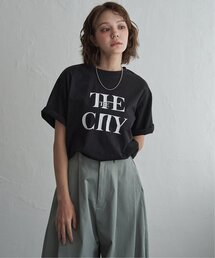 【吸水速乾/UVカット】The City プリントTシャツ