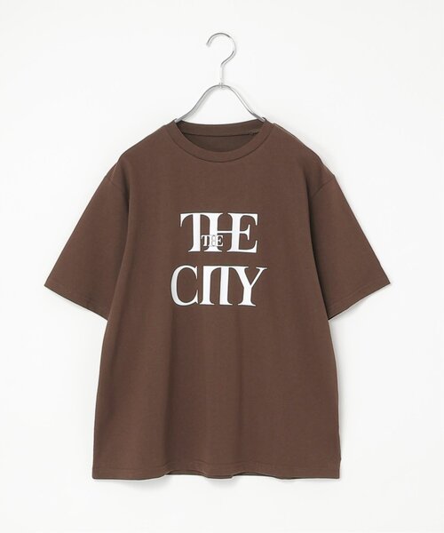 notch.(ノッチ)の「【吸水速乾/UVカット】The City プリントTシャツ(Tシャツ/カットソー・レディース・ブラック/オフホワイト/その他1/ブラウン・M)」の17枚目の写真