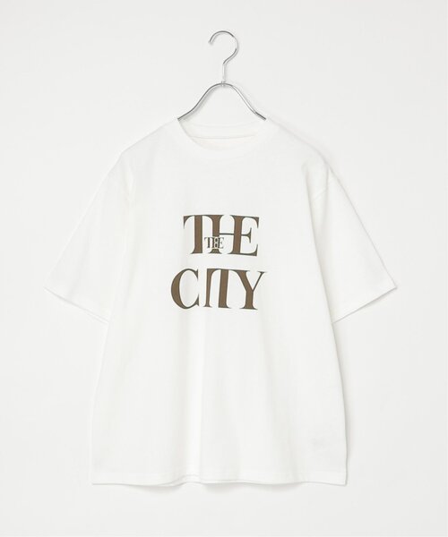 notch.(ノッチ)の「【吸水速乾/UVカット】The City プリントTシャツ(Tシャツ/カットソー・レディース・ブラック/オフホワイト/その他1/ブラウン・M)」の16枚目の写真