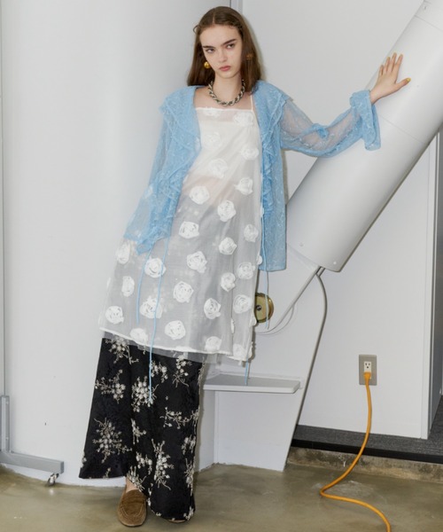 yae(ヤエ)の「Lace frills blouse / レースフリルブラウス(シャツ/ブラウス・レディース・イエロー/レッド/ライトブルー・FREE)」の20枚目の写真