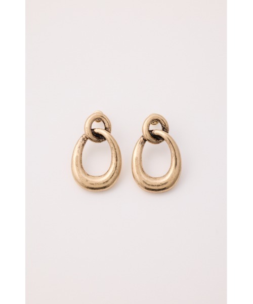 LAGUA GEM(ラグアジェム)の「TWIST HOOP ピアス(ピアス(両耳用)・レディース・ゴールド/シルバー・FREE)」の1枚目の写真