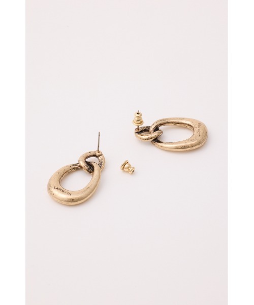 LAGUA GEM(ラグアジェム)の「TWIST HOOP ピアス(ピアス(両耳用)・レディース・ゴールド/シルバー・FREE)」の7枚目の写真