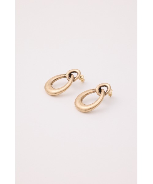 LAGUA GEM(ラグアジェム)の「TWIST HOOP ピアス(ピアス(両耳用)・レディース・ゴールド/シルバー・FREE)」の8枚目の写真