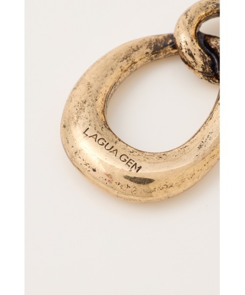 LAGUA GEM(ラグアジェム)の「TWIST HOOP ピアス(ピアス(両耳用)・レディース・ゴールド/シルバー・FREE)」の11枚目の写真